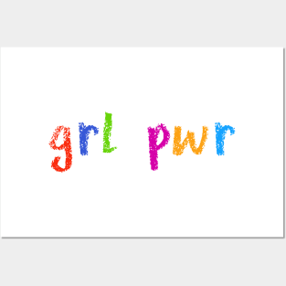 grl pwr Posters and Art